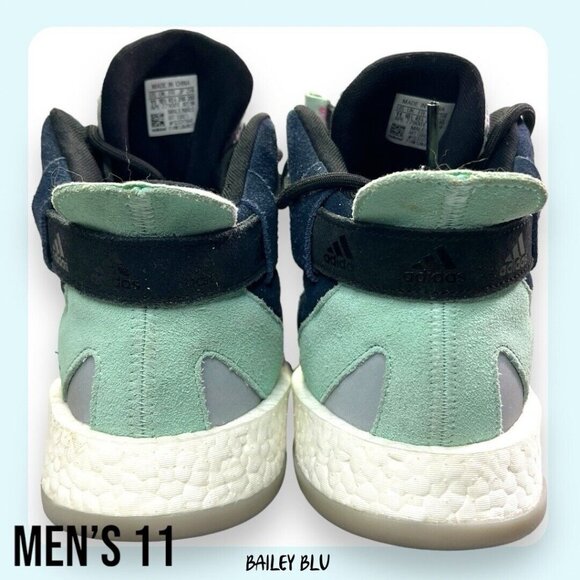 Adidas Posterize Trifecta White Reflective Basketball Shoe EG6875 Sz 11 - Picture 8 of 10